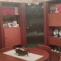 salotto anni 70 in noce