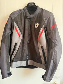 Giacca  moto revit estivo traforata + guanti