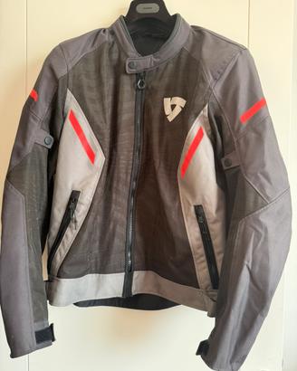 Giacca  moto revit estivo traforata + guanti