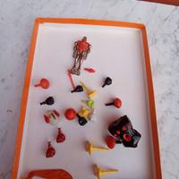 micronauti ricambi accessori robot vintage metal