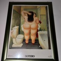 Stampa Botero con cornice