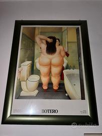Stampa Botero con cornice