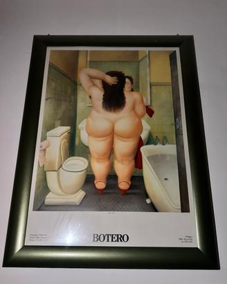 Stampa Botero con cornice