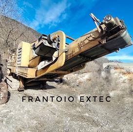 Extec frantoio Mobile cingolata a motore