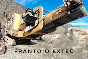 Extec frantoio Mobile cingolata a motore