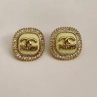 Orecchini cc Vintage Doppia c fashion