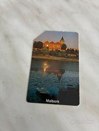 Scheda telefonica anni 90 malbork