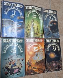 6 libri startrek originali