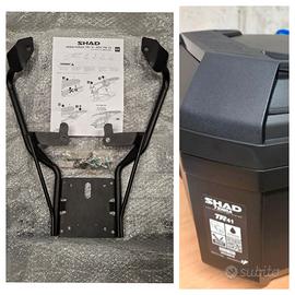 Portapacchi XADV + bauletto SHAD