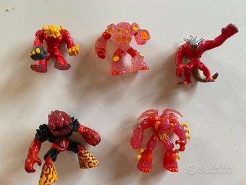 Personaggi Gormiti Rossi vintage