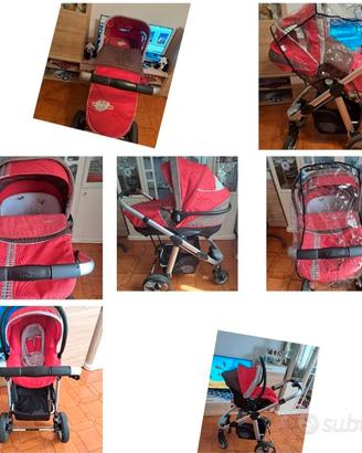 trio passeggini per bambini 