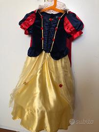 Vestito/costume carnevale Biancaneve Disney 3-4 A