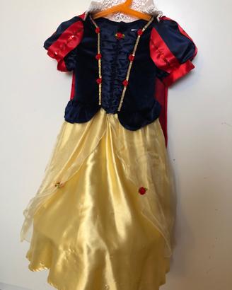 Vestito/costume carnevale Biancaneve Disney 3-4 A