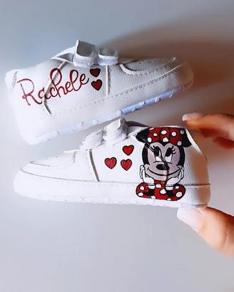 scarpine da culla minnie