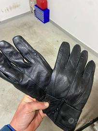 Guanti moto pelle