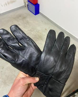 Guanti moto pelle