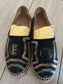Espadrillas Baldini Luxury - Cristalli neri