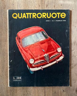 Rivista Quattroruote, prima edizione 1956