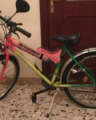 BICICLETTA DA PASSEGGIO / TREKKING MULTICOLOR - AC