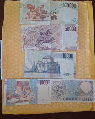 Banconote italiane Lire