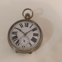 Orologio antico ore romane Remontoir argentana