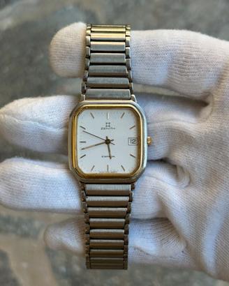 Orologio Vintage Zenith Espada Anni 80 Acciaio Oro