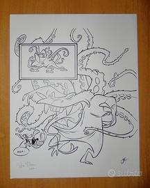 Stampa PK Tour 2001 - Stefano Turconi [Paperinik]