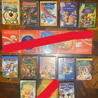 DVD cartoni animati classici e film natalizi