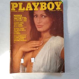 Playboy ottobre'77,Marisa Sacchetto,B.Giorgi