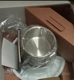 Fondue per cioccolato con ricettario 