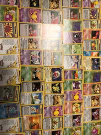 LOTTO 58 Carte Pokémon 1° Edizione WOTC 🌟 MINT/NM
