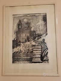 Quadro stampa raffigurante Chiesa di Portovenere