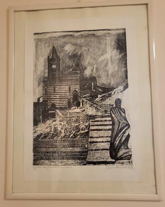 Quadro stampa raffigurante Chiesa di Portovenere