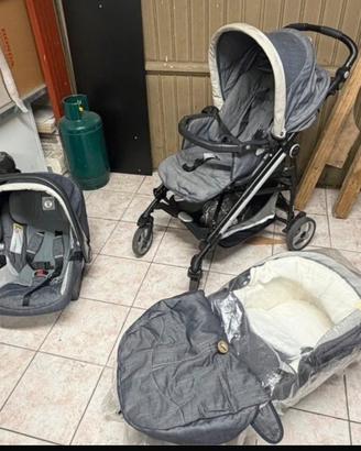 Set Completo TRIO PEG PEREGO PLIKO SWITCH - DENIM