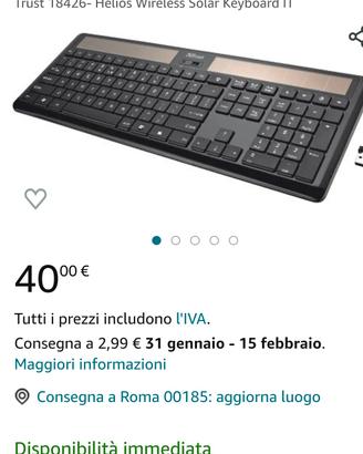 Trust 18426 Solar Keyboard 