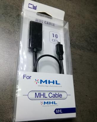 Cavo MHL per proiettare display su tv