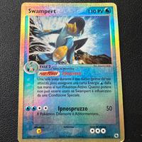 Swampert 13/109 ex rubino zaffiro reverse pokemon