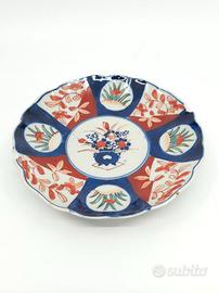 Antico Piatto Porcellana Giapponese Imari 800 XIX