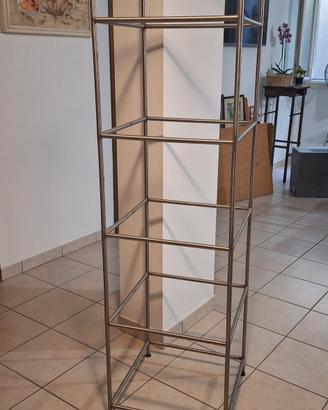 Struttura/scafalatura in acciaio inox 