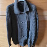 cardigan Cruciani Donna doppiopetto colore verde