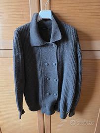 cardigan Cruciani Donna doppiopetto colore verde