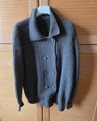 cardigan Cruciani Donna doppiopetto colore verde