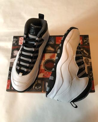 Nike Air Jordan 10 Light Steel 47 Nuove
