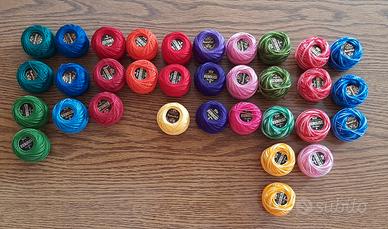 Filato da ricamo e uncinetto N'8