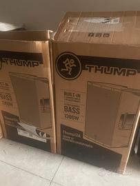 Coppia casse attive Makie thump 12A  1300w