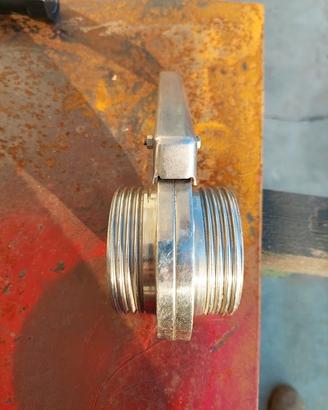valvola inox a farfalla