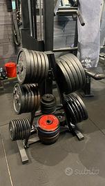 (VENDUTI) Dischi 28/25mm Domyos, Bilancieri