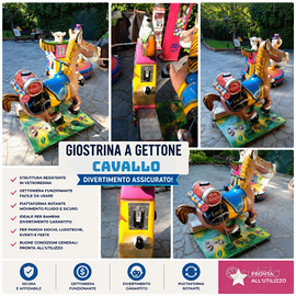 GIOSTRINE A GETTONE – VARI MODELLI DISPONIBILI