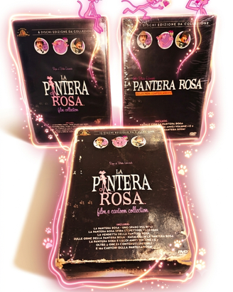 🔥 PANTERA ROSA 🔥 Dvd collection nuovo