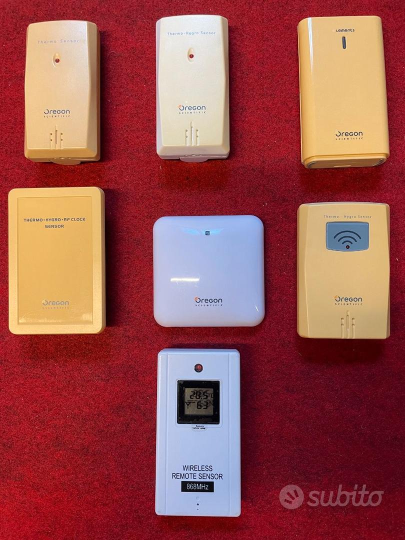SENSORI OREGON DA ESTERNO PER TEMPERATURA E PREVIS Giardino e